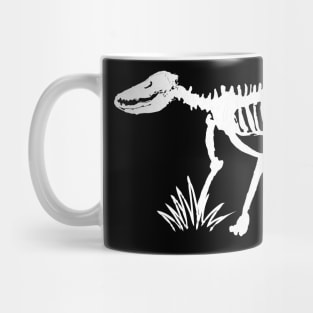 Mammalian skeleton, white Mug